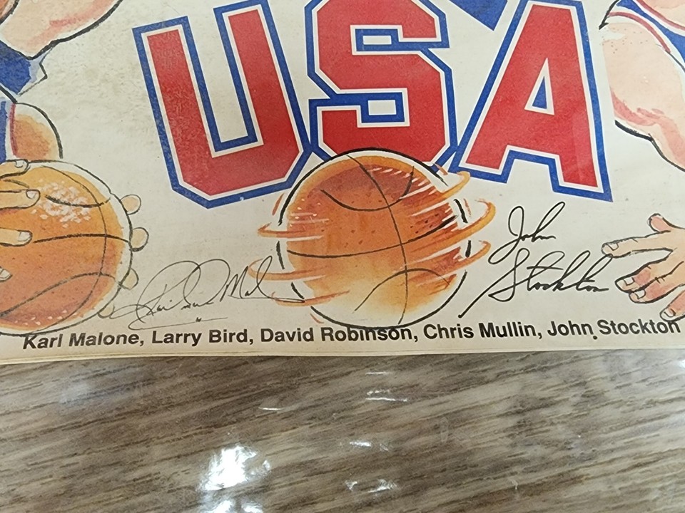 Team USA 1992 Dream Team US Olympic Basketball Team Hoop Kellogg's