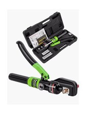 AMZCNC 10 Tons Hydraulic Wire Battery Cable Lug Terminal Crimper Cr... Fast Ship