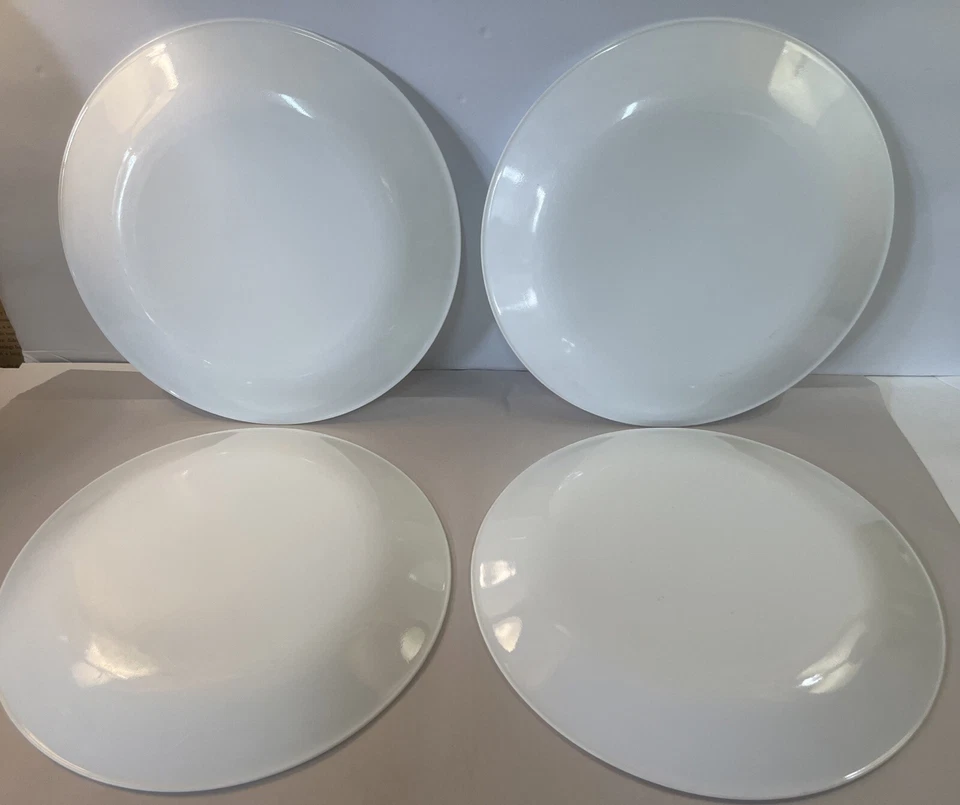 Juego de 4 Platos de Cena Corelle AZUL MAÑANA 10-1/4" Pequeñas Flores Azules Foto 3 de 4