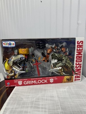 Transformers Age Of Extinction Grimlock Evolution 2 Pack Toys R Us Exclusive NEW