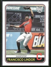 2020 Topps Big League Francisco Lindor #215 Cleveland Indians