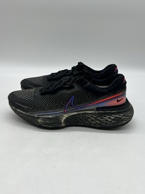 Nike x ZoomX Invincible NYC Men s Sz 11.5 Run Flyknit Black Racer Blue Sneakers.