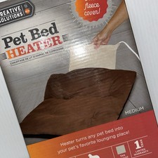 Creative Solutions Pet Bed Heater Machine Washable Cover Puppy Dog Cat Kitten/43
