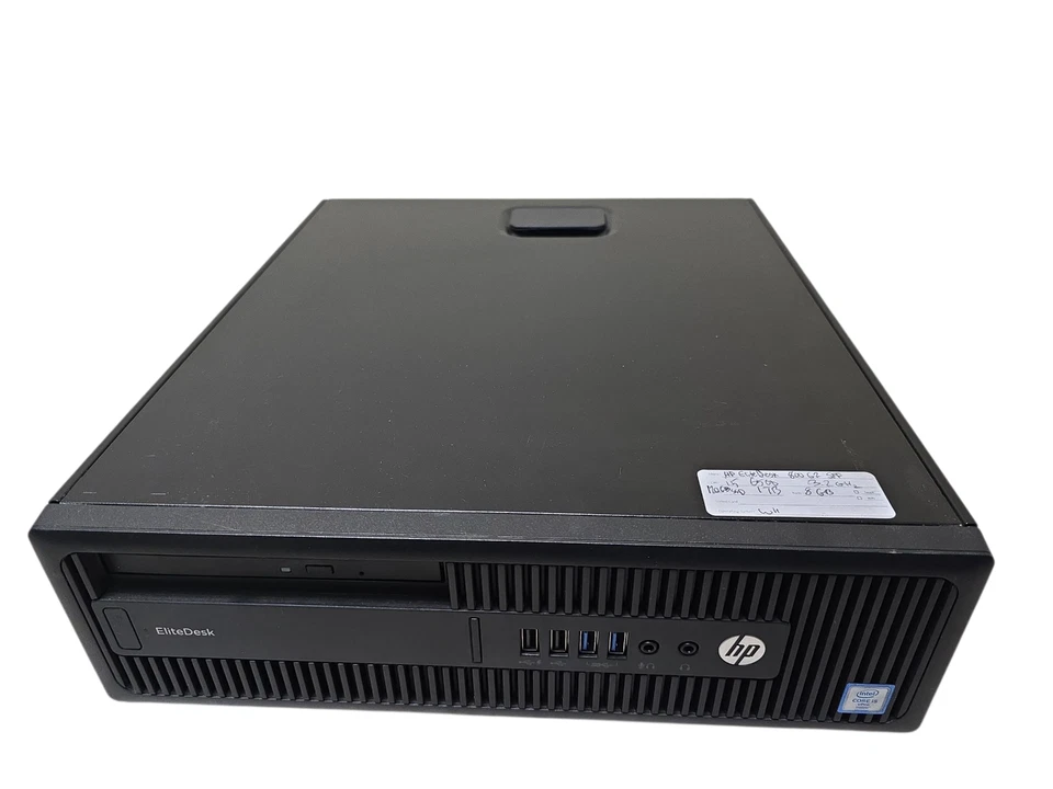 HP EliteDesk 800 G2 SFF i5-6500@3.2GHz 8GB RAM 120GB SSD 1TB HDD WIN 11 - Image 2 of 4