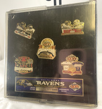 Baltimore Ravens Super Bowl XXXV Sealed Pin Set 0076 Of 5000 Limited Edition