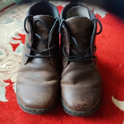 Mens Dr Martens Rhodes Chukka Brown Leather Lace-up Ankle Boots Size UK ...