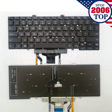 New US Layout Backlit Keyboard For Dell 7400 7410 03J9FC
