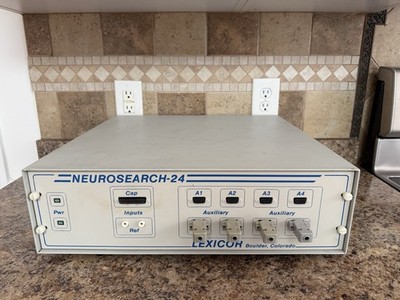 Lexicor Neurosearch-24 Brain Mapping System EEG Electro-Cap Boulder, CO USA