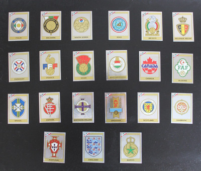   Panini Sticker World Cup 1986   Badges Foil Coat of Arms  