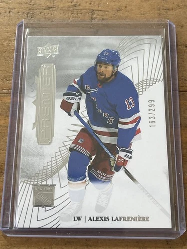 2024-25 Upper Deck Premier Alexis Lafreniere #66 /299 Rangers