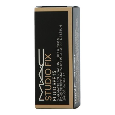 MAC Studio Fix Fluid SPF 15 24H Matte Foundation NW13 15ml
