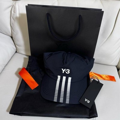 Y-3 Yohji Yamamoto × adidas Logo Cap Hat Black Collaboration