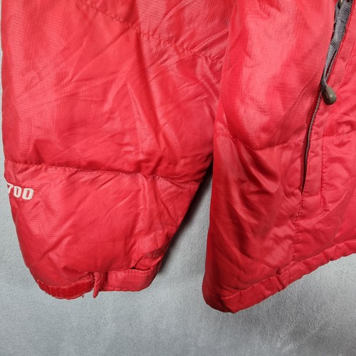 The North Face Jacket Womens Small Red 700 Puffer Down Filled Coat - Picture 6 of 21