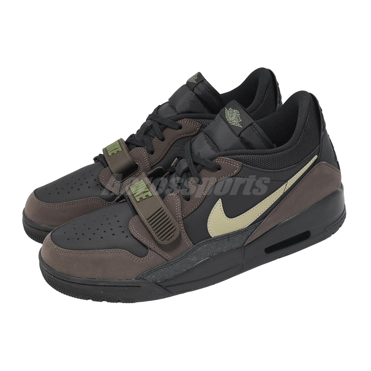 Nike Air Jordan Legacy 312 Low Black Baroque Brown Medium Olive