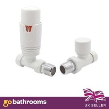 Thermostatic Radiator Valves TRV Straight/Angled Chrome Anthracite Gold