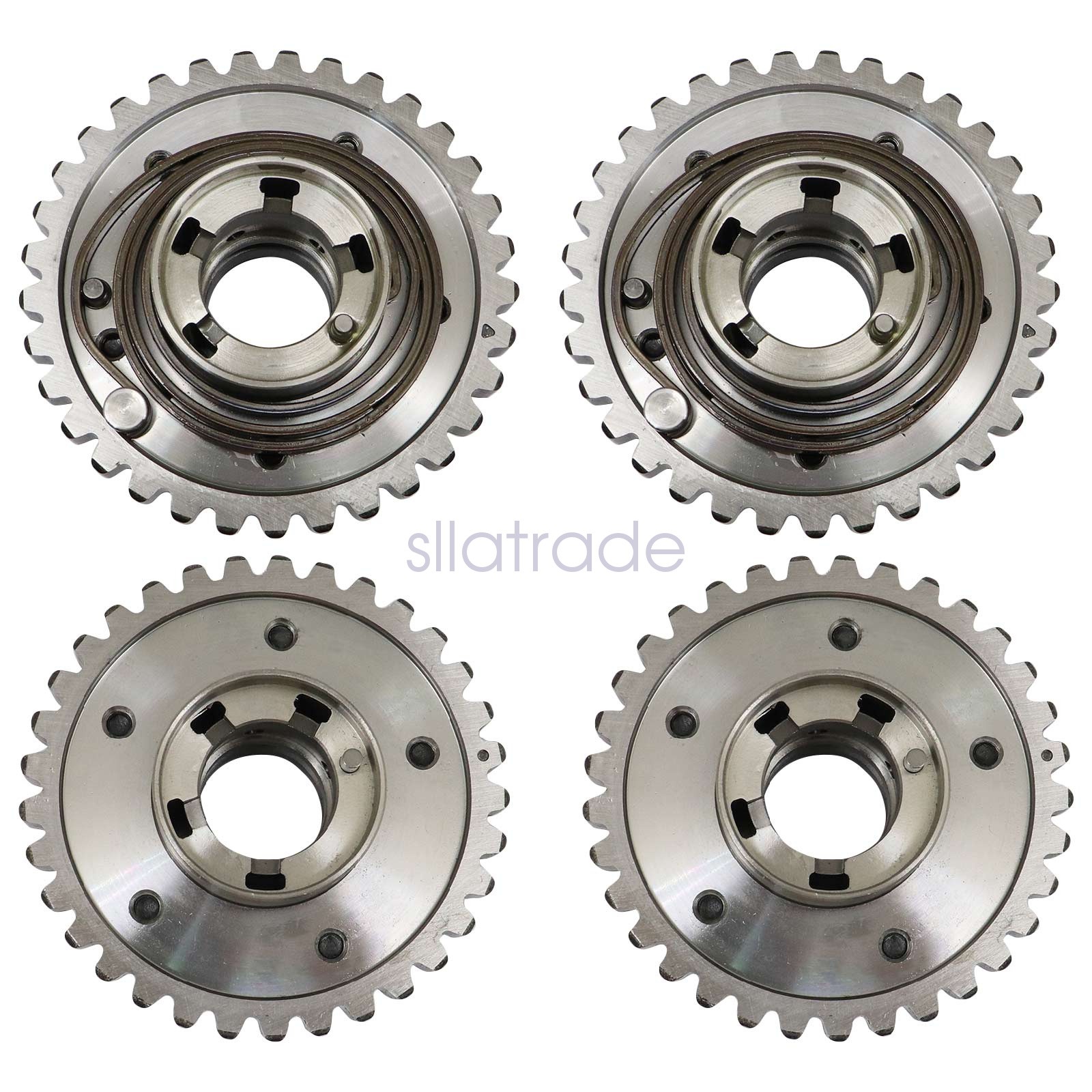 4Pcs Camshaft Phaser Inlet & Outlet For Maserati Quattroporte Ghibli S 3.0L US
