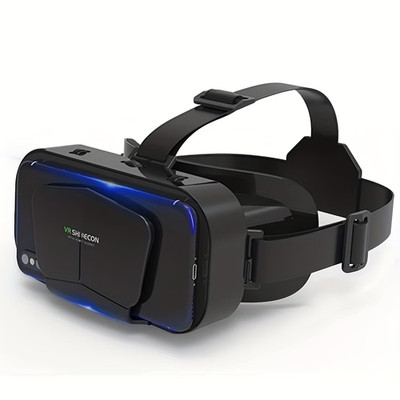Neue VR-Brille fürs Smartphone   Virtual Reality Headset - Schwarz