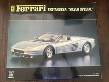 Pocher Rivarossi 1/8 K61 Ferrari Testarossa Spider Silver Unassembled 