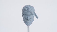 G.I. Joe Classified Cold Slither Dreadnok Ripper Head A 6   1 12  3D Resin Print