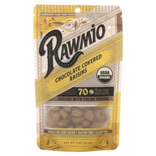 Chocolate Covered Raisins, 70% Dark Raw Chocolate, 2 oz (56.7 g)