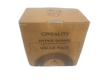 2Pcs Creality 3D Printer Filament Hyper PLA 1.75mm 2Kg High Speed (black)