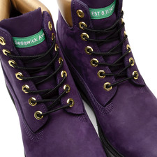 Dark Purple Hip-Hop Royalty Timberland Prem B...