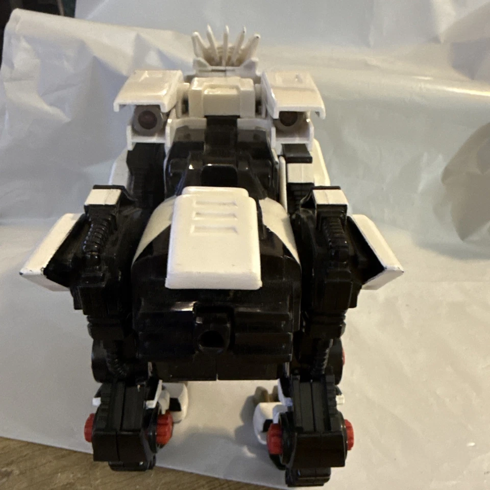 2002 Hasbro Tomy Zoids Liger Zero электронный белый лев работает - недостающие детали - Изображение 4 из 4