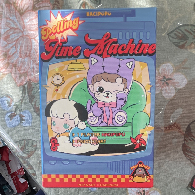 POP MART HACIPUPU Rolling Time Machine Series Figures Blind Pack