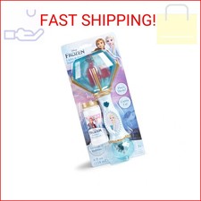 Little Kids Disney Frozen Elsa Light and Sound Musical Bubble Wand, Includes Bub