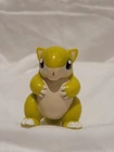 Vintage 1999 Pokemon Sandshrew Burger King Meal Keychain Toy Figure