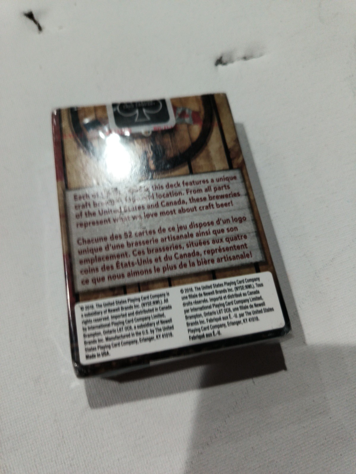 Bicycle Craft Brewers Beer Deck by US Playing Card Co. (2016) Sealed 