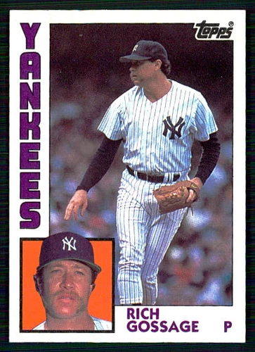 1984 Topps - Rich Gossage #670 NM/MT
