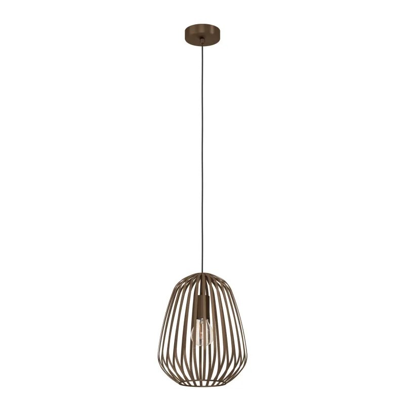 Lampadario a sospensione moderno in metallo ruggine a 1 luce gl1838