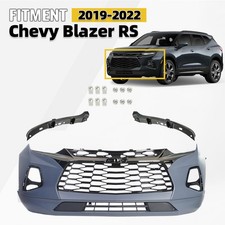 Front Bumper Cover Grille Assembly Fit For 2019 2020 2021 2022 Chevy Blazer Rs