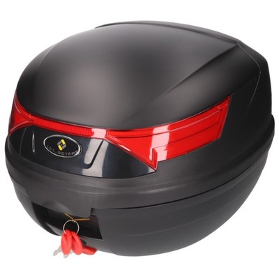Gepäck Top Case Koffer Evolution schwarz 32L mit Quick Release System für Roller