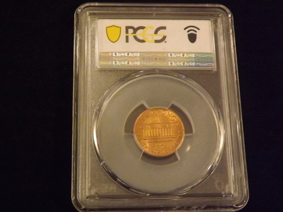 1972-S   1 C         Lincoln Cent         DDO          PCGS  MS 66 RD - Image 2 of 2