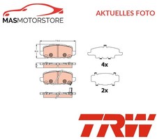 SATZ BREMSBELÄGE BREMSKLÖTZE HINTEN TRW GDB2279 P FÜR HONDA HR-V