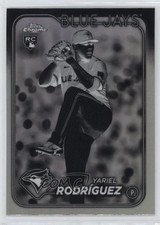 2024 Topps Chrome Update Negative Refractor Yariel Rodriguez Rodríguez sb7