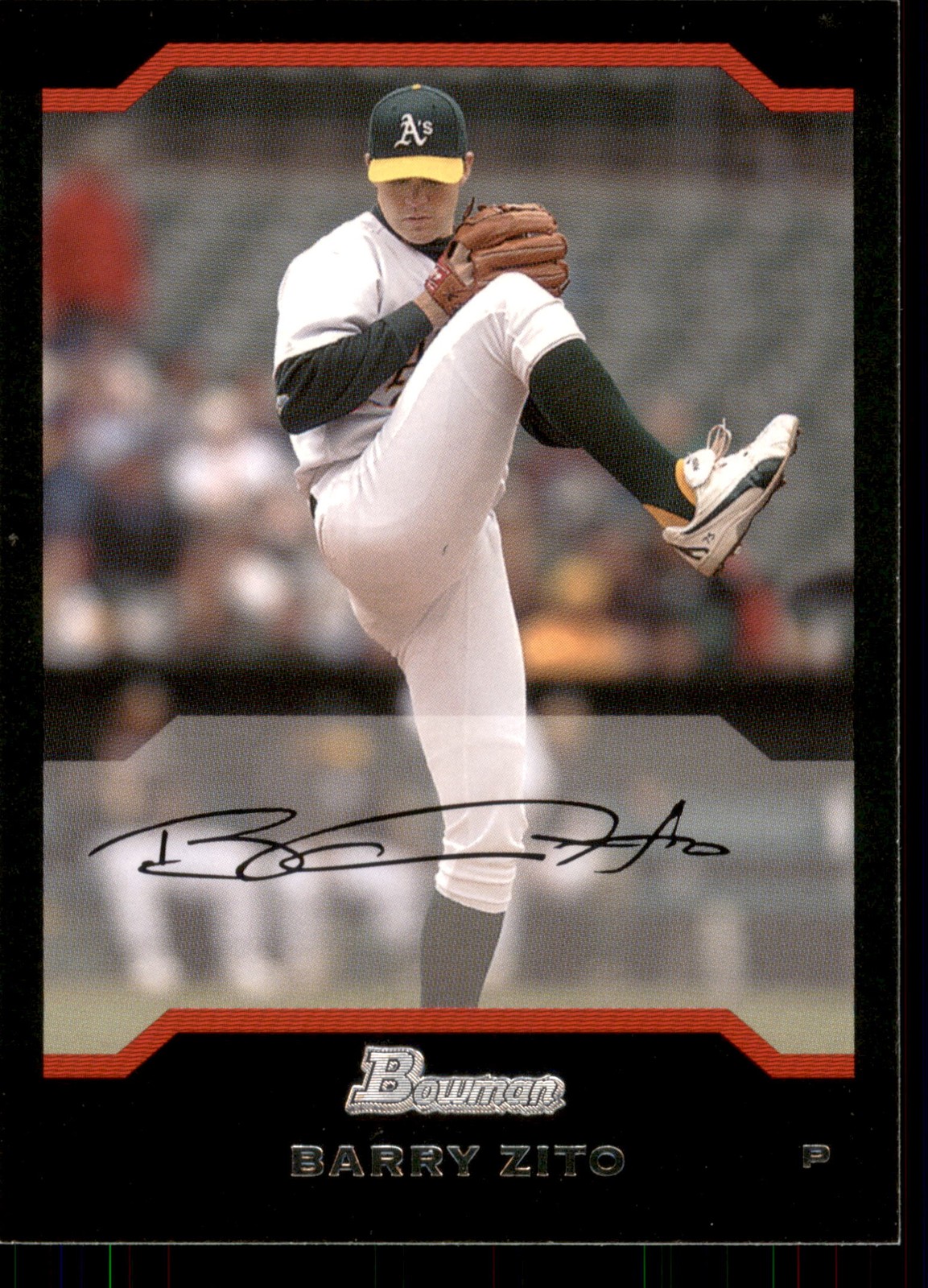 2004 Bowman Barry Zito #84  Oakland Athletics