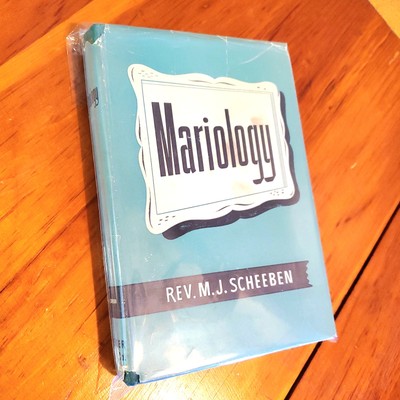 1946 VTG Catholic Mariology Scheeben HC Dust Jacket B Herder 252pp First Edition