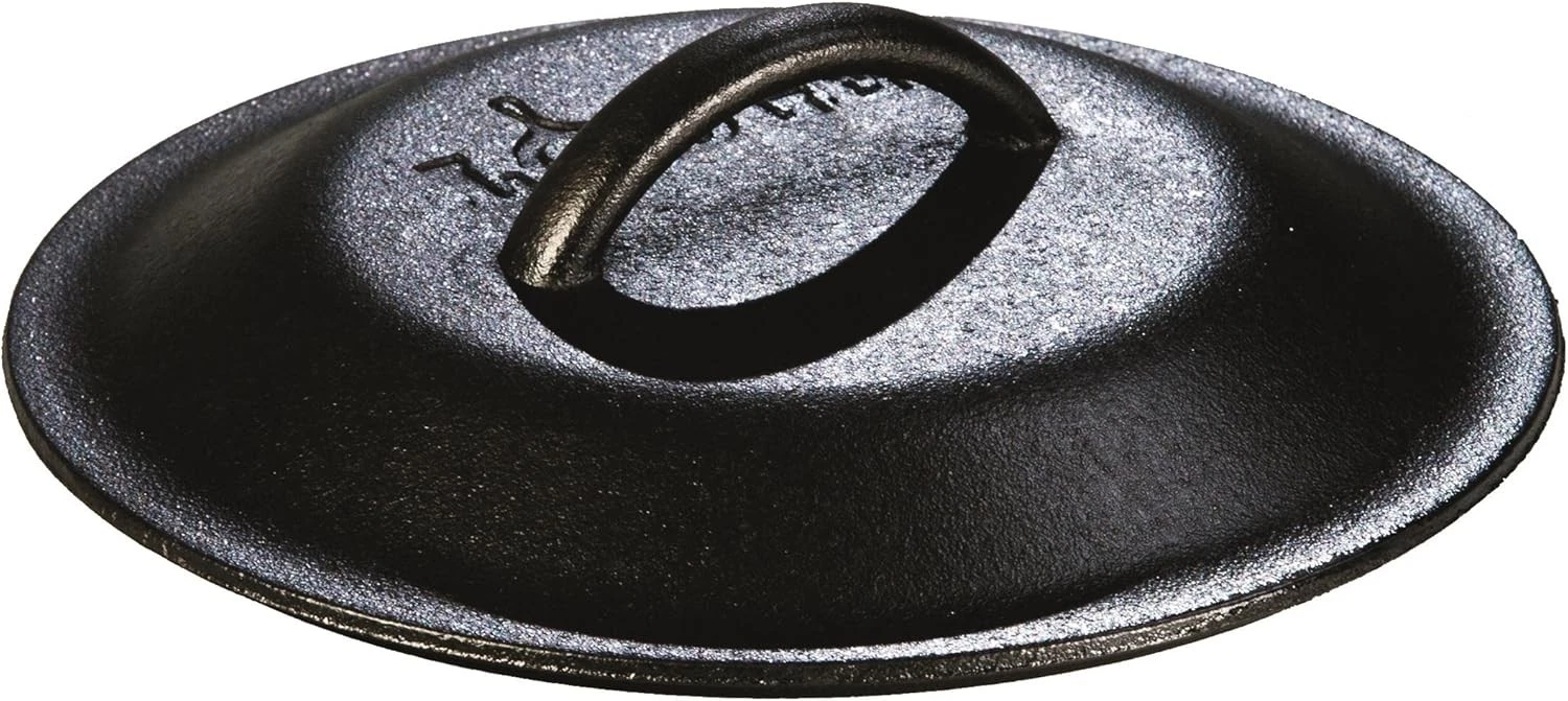 Lodge Pre-Seasoned Cast Iron Lid - for Skillet, 8 Inch, Black