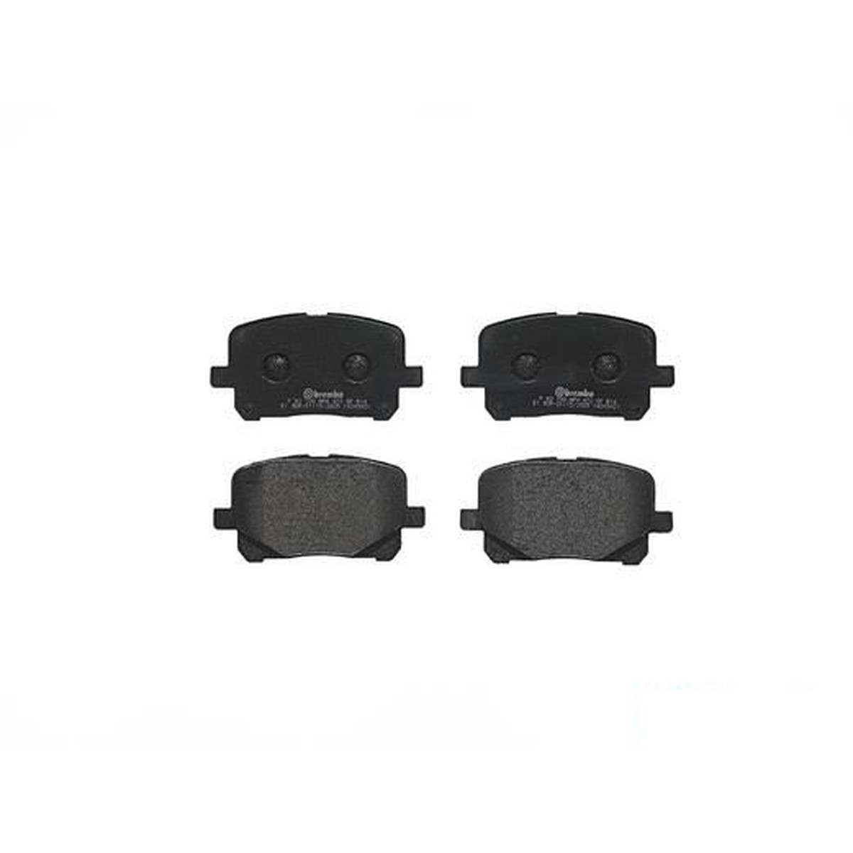 BREMBO P 83 100 Pastillas de freno delantero para Toyota Previa - Imagen 3