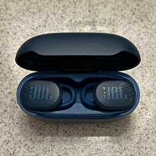 JBL Endurance Race Bluetooth True Wireless In-Ear Earbuds w/ Case Blue