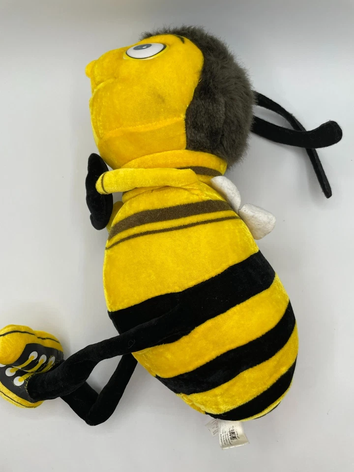 Bee Movie Dreamworks Barry Large 20" Plush Nanco Bumblebee 2007 Yellow Black - Image 4 of 4