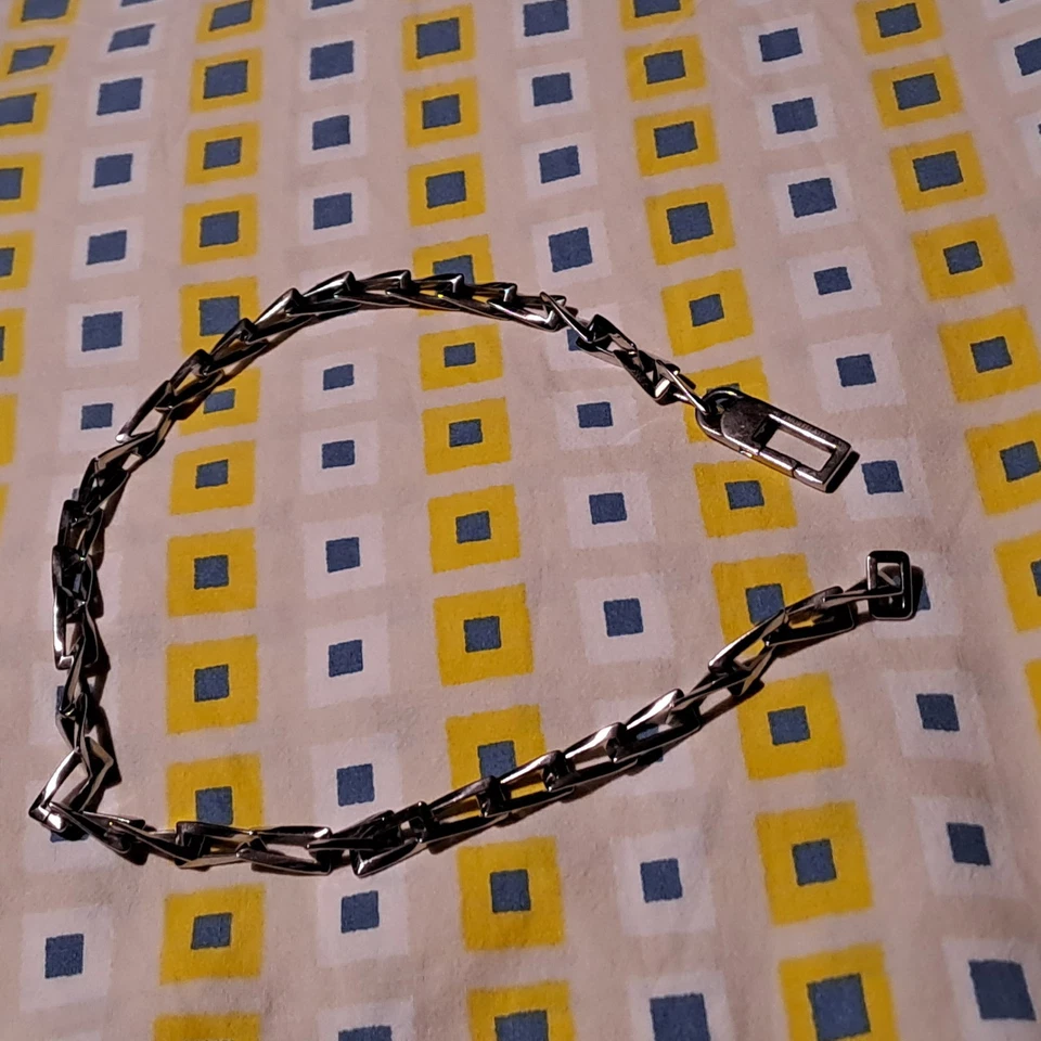 Collana Uomo Morellato In Acciaio Con scatola originale Catena 45 cm Vintage - Immagine 3 di 4