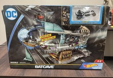 Hot Wheels DC Batcave Playset with Batman Themed Car - New In Box