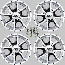 CAN AM DEFENDER HD10 14" COBRA M/B ATV / UTV ALUMINUM WHEELS ( SET 4 ) CAN1CA