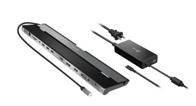 j5create JCD543P USB-C Triple Display Docking Station with 100W PD Adapter