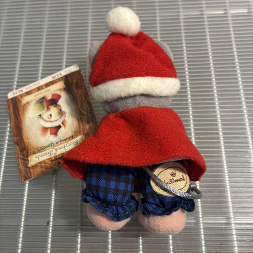 Vintage Hallmark Storybook Friends Mitzi Mouse Christmas Plush - Picture 5 of 5