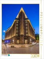 Calvendo Puzzle Hamburg - Das Chilehaus Zur Blauen Stunde | 2000 Teile Lege-Größ